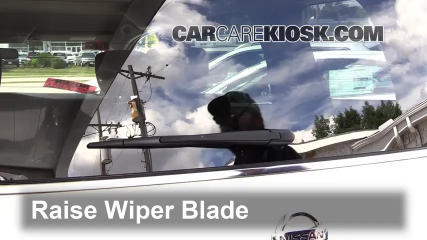 2012 Nissan Quest SV 3.5L V6 Windshield Wiper Blade (Rear)
